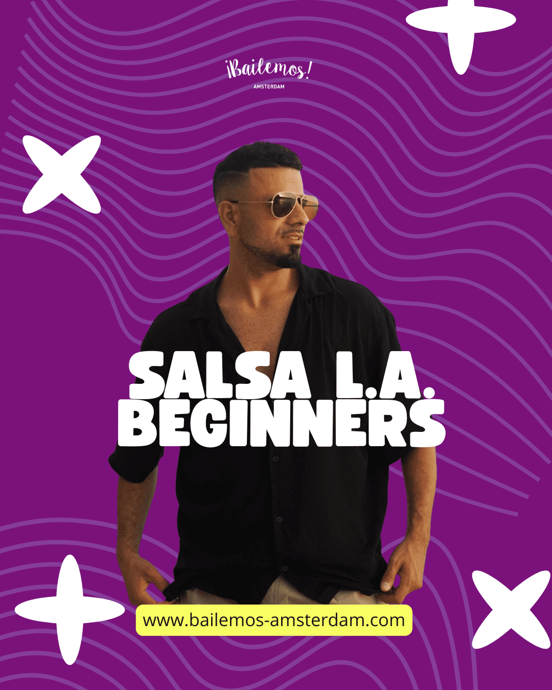 Salsa L.A. Beginners dance class at Bailemos Amsterdam