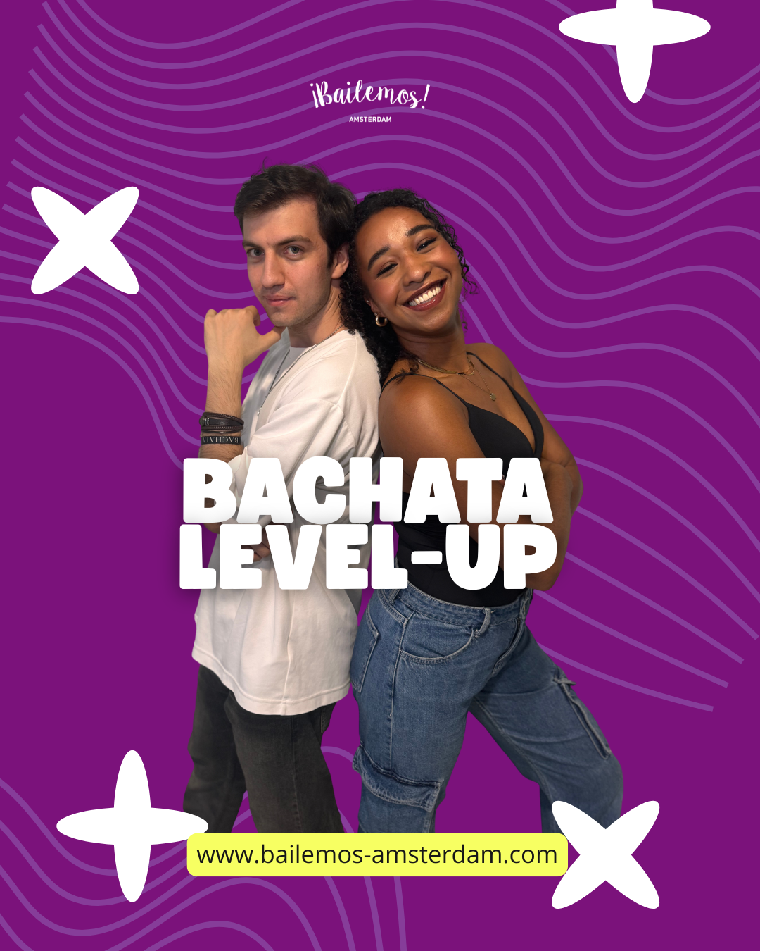 Bachata Level-up class poster