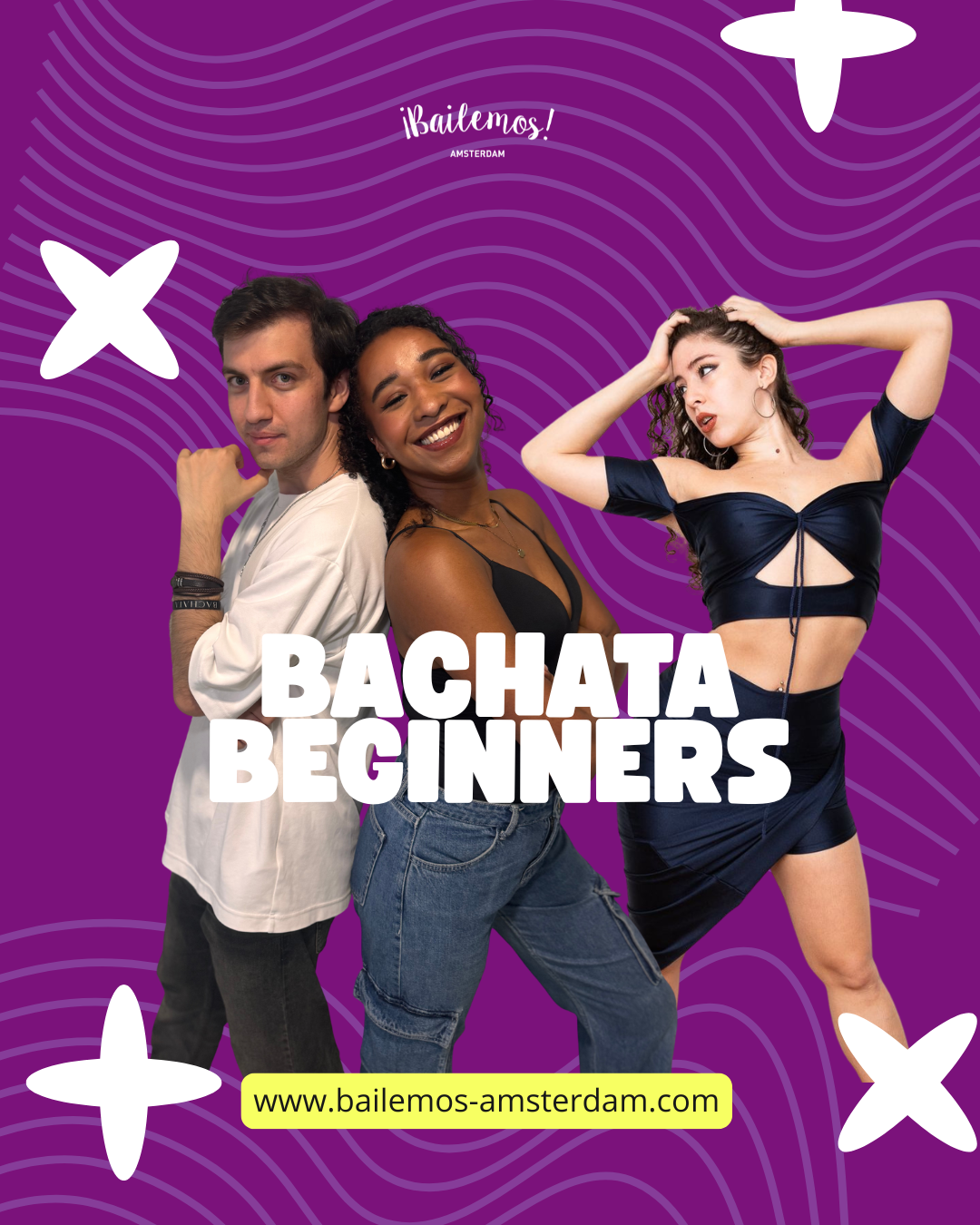 Bachata Beginners class poster